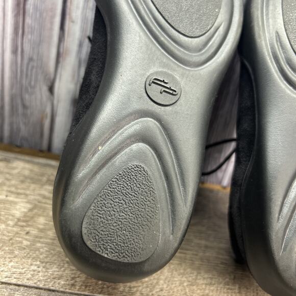 Footprints By Birkenstock Womens 38/245 US 7.5-8 Black Suede Padua Lace Shoe - Picture 11 of 16